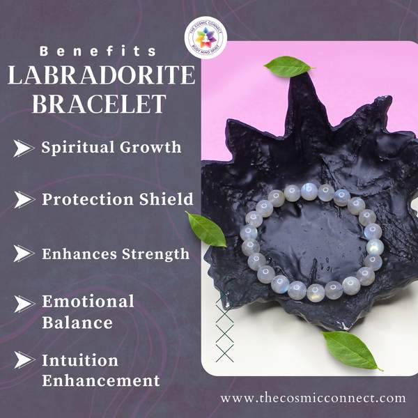 Labradorite Healing Bracelet – Intuition, Protection & Transformation 8