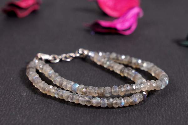 Labradorite Silver Bracelet Unlock Intuition, & Transformation