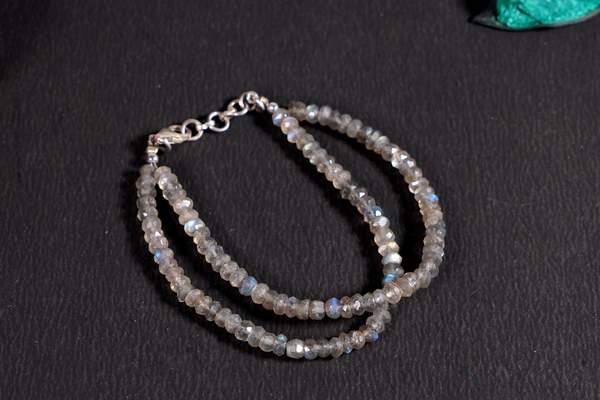 Labradorite Silver Bracelet Unlock Intuition, & Transformation 2