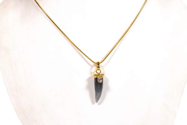Labradorite Silver Pendant Awaken Intuition, & Protection 4