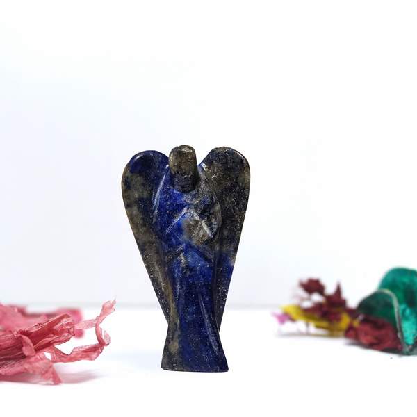 Lapis Lazuli Crystal Angel for Inner Truth, Protection, & Wisdom