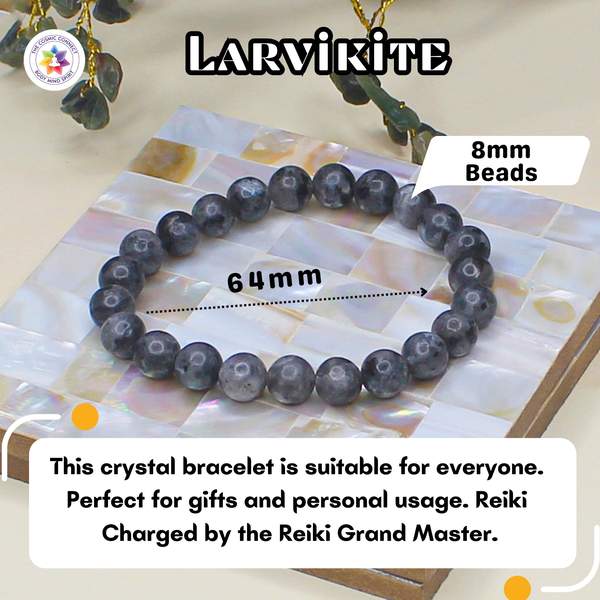 Larvikite Bracelet - Empower Your Mind & Spirit with Ancient Energy 4