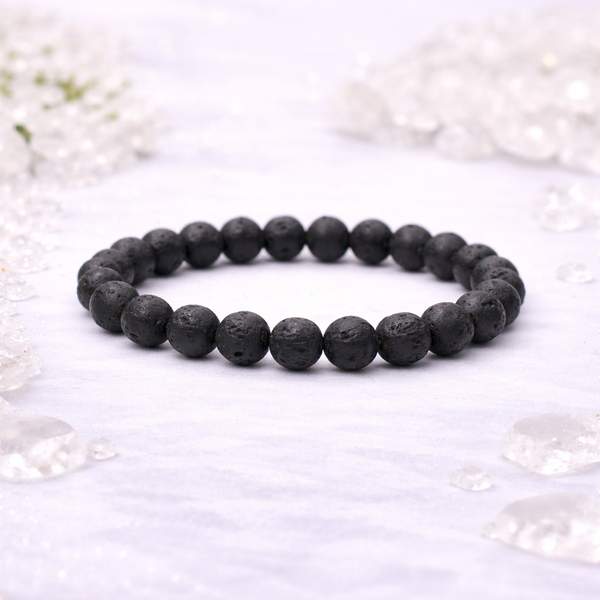 Lava Stone Bracelet - Grounding & Protection
