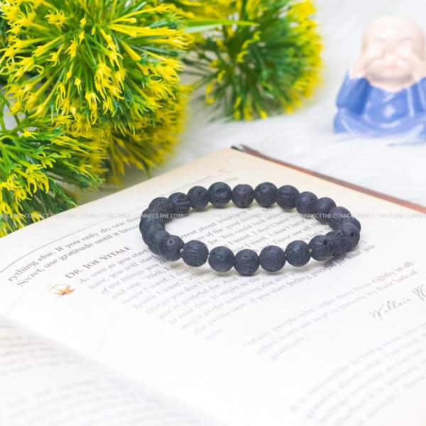 Lava Stone Bracelet - Grounding & Protection 2