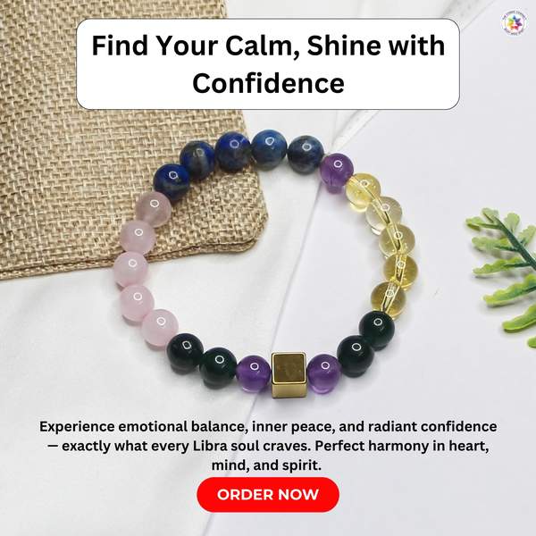 Libra Zodiac Bracelet for Energy Balance & Positive Vibes 9