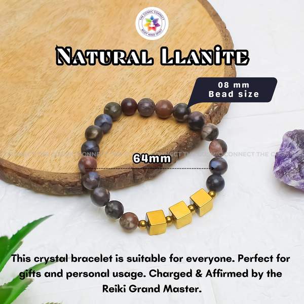 Llanite Healing Bracelet – Spiritual Awakening, Emotional Healing & Protection 8
