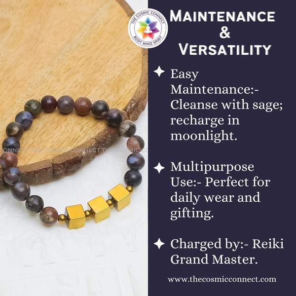 Llanite Healing Bracelet – Spiritual Awakening, Emotional Healing & Protection 9