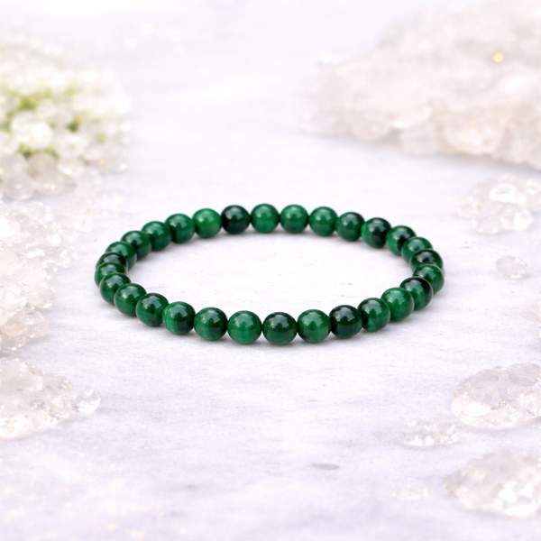 Malachite Healing Bracelet – Transformation, Protection & Heart Healing