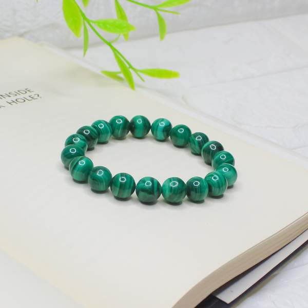 Malachite Healing Bracelet – Transformation, Protection & Heart Healing 5