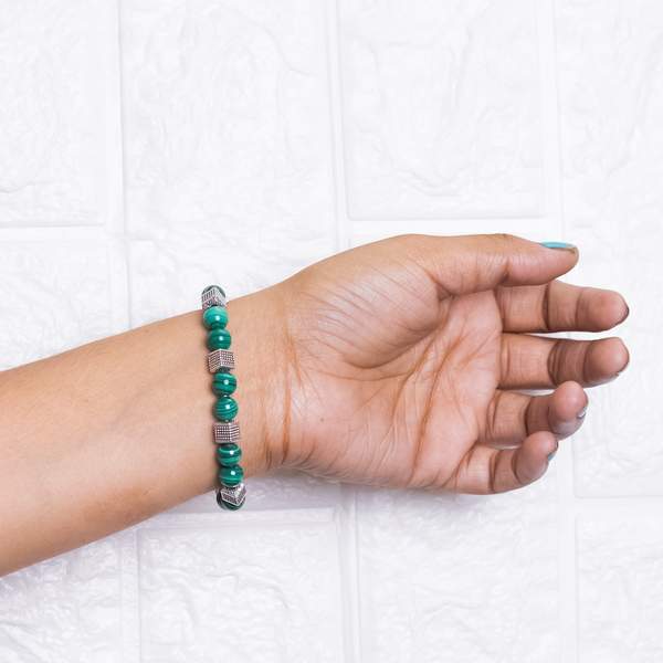 Malachite Healing Bracelet – Transformation, Protection & Prosperity 2