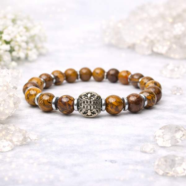 Mariam Jasper Healing Bracelet – Grounding, Stability & Emotional Strength 3