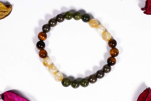Money Magnet Bracelet for Attract Growth & Success | 8mm Beads
