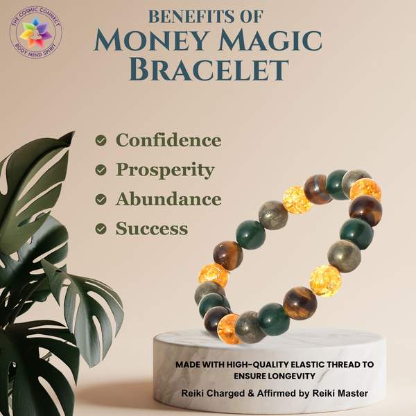 Money Magnet Bracelet for Money Success & Growth | 8mm Bracelet 6