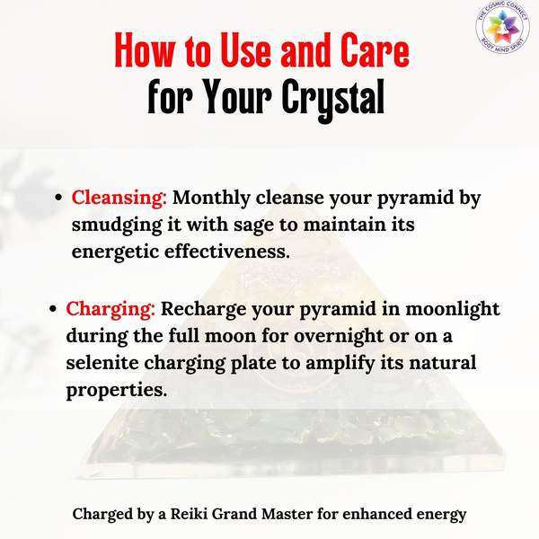 Money Magnet Orgone Pyramid Manifest Wealth & Abundance 6