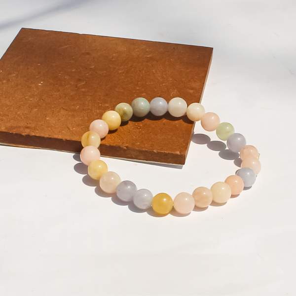 Morganite Healing Bracelet - Love Attraction | 8mm Beads 2
