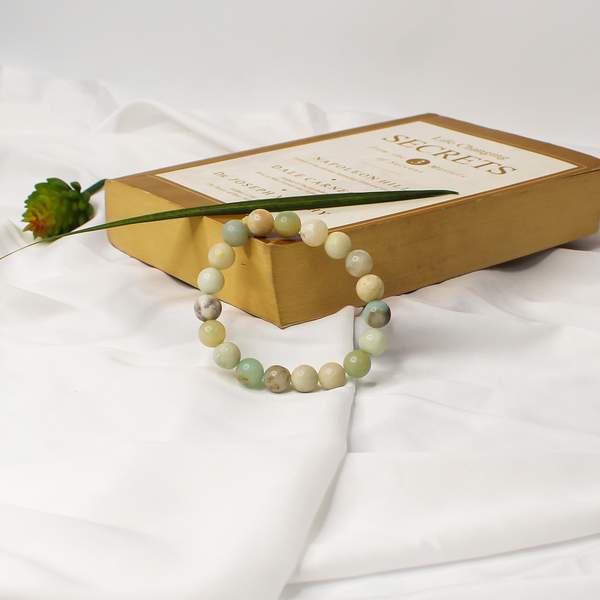 Multi Amazonite Healing Bracelet - Stress Relief 3