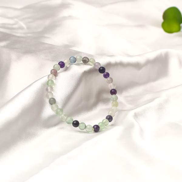 Multi Fluorite Healing Bracelet – Clarity, Protection & Energy Balance 2