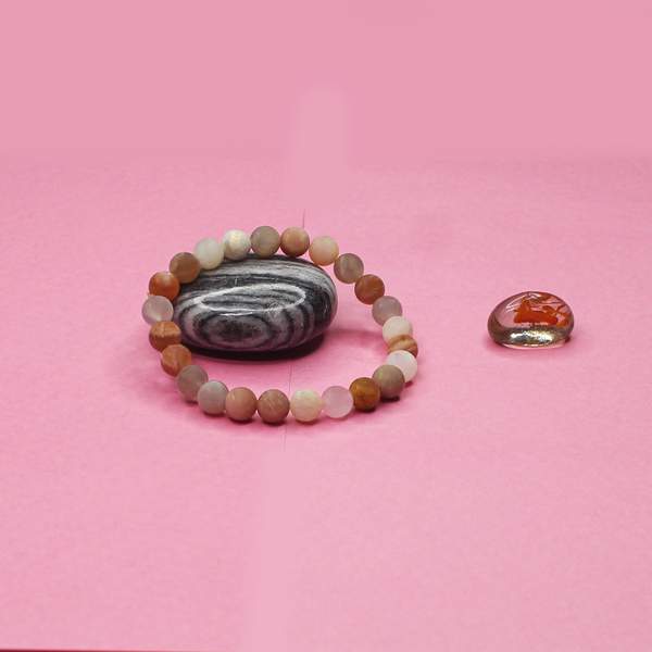 Multi Moonstone Bracelet - Enhances Intuition & Feminine Energy 2
