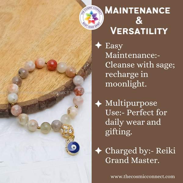 Multi Sunstone Healing Bracelet – Joy, Vitality & Confidence Booster 10