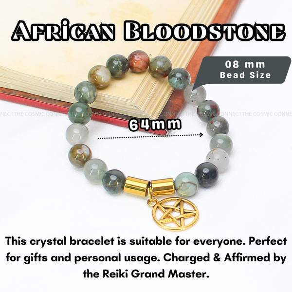 Natural African Bloodstone Healing Bracelet – Empower Your Spirit and Body 11