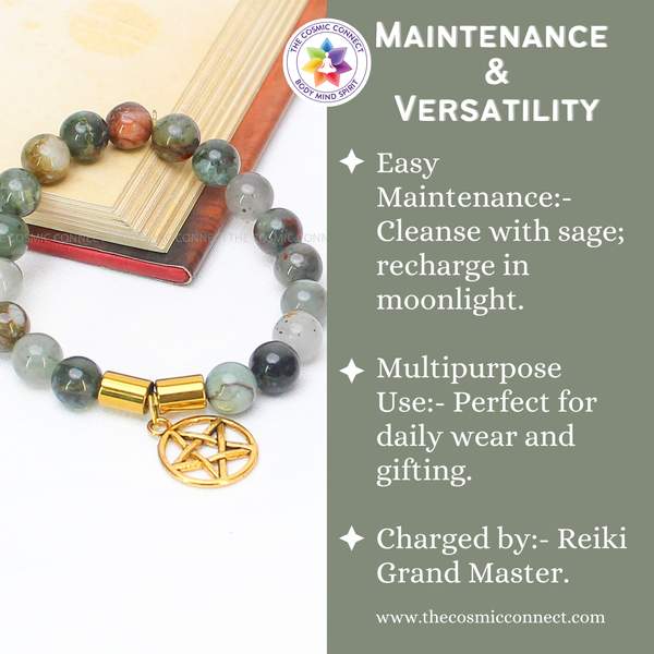 Natural African Bloodstone Healing Bracelet – Empower Your Spirit and Body 12