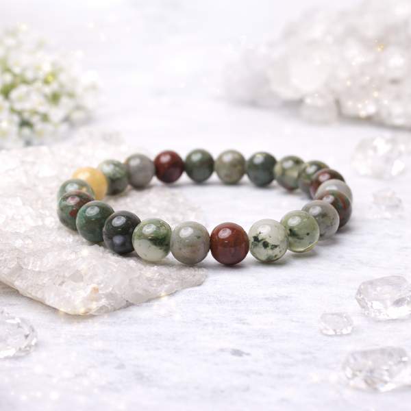 Natural African Bloodstone Healing Bracelet – Empower Your Spirit and Body 3