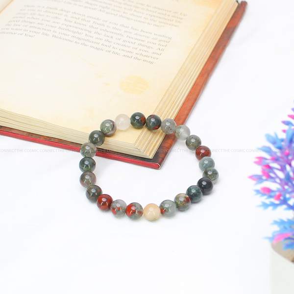 Natural African Bloodstone Healing Bracelet – Empower Your Spirit and Body 4