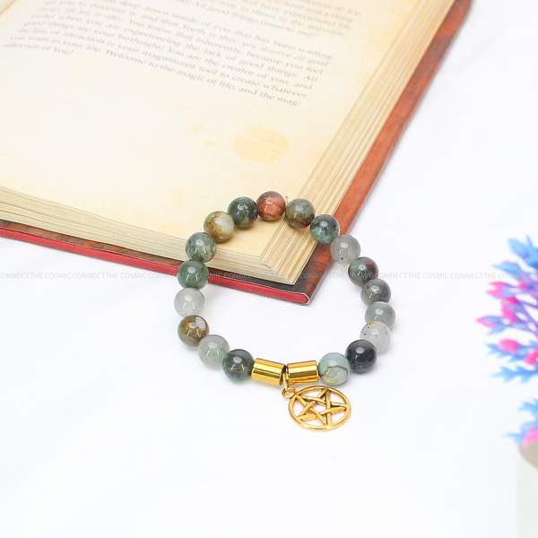 Natural African Bloodstone Healing Bracelet – Empower Your Spirit and Body 9