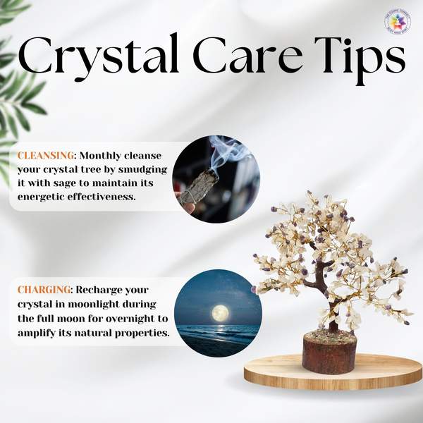 Natural Amethyst & Rose Quartz Tree for Healing, Love, and Balance 6