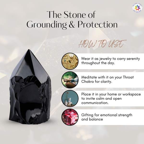 Natural Black Agate Healing Bracelet – Protection, Balance & Emotional Strength 11