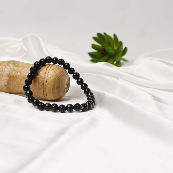 Natural Black Agate Healing Bracelet – Protection, Balance & Emotional Strength 2