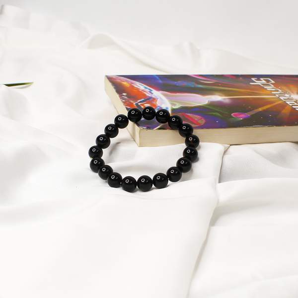 Natural Black Agate Healing Bracelet – Protection, Balance & Emotional Strength 6