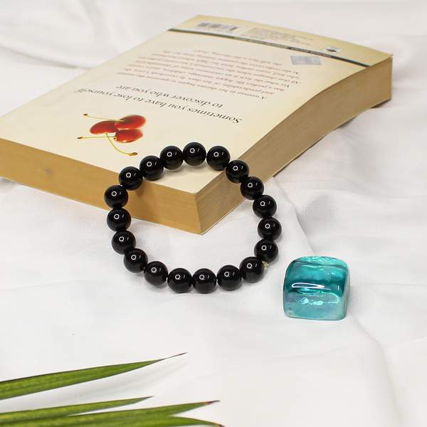Natural Black Tourmaline Healing Bracelet – Protection, Grounding 5