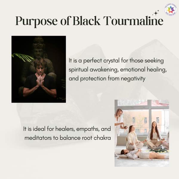 Natural Black Tourmaline Healing Bracelet – Protection, Grounding 9