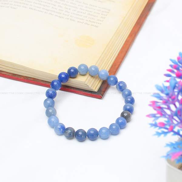 Natural Blue Aventurine Healing Bracelet – Clarity, Calmness & Inner Strength 2
