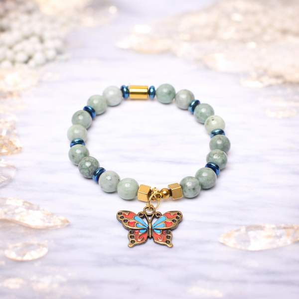 Natural Burma Jade Healing Bracelet – Prosperity, Protection & Harmony 6