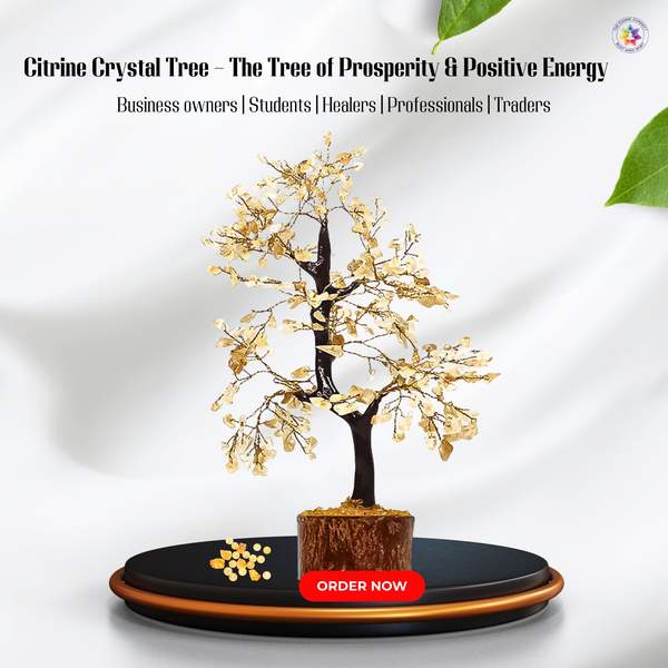 Natural Citrine Crystal Tree for Wealth, Abundance, and Success 10