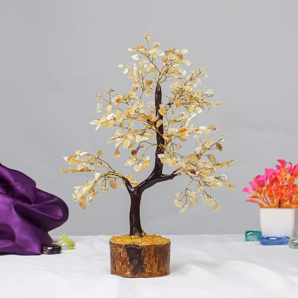 Natural Citrine Crystal Tree for Wealth, Abundance, and Success 3