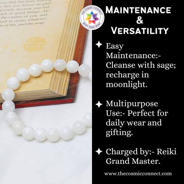 Natural Shell Bracelet – Calming, Protection & Emotional Balance 4
