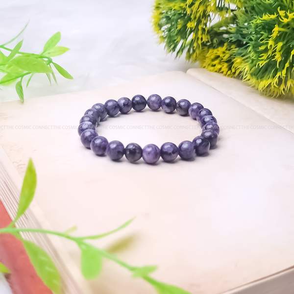 Natural Sugilite Crystal Bracelet for Emotional Healing & Stress Relief 2