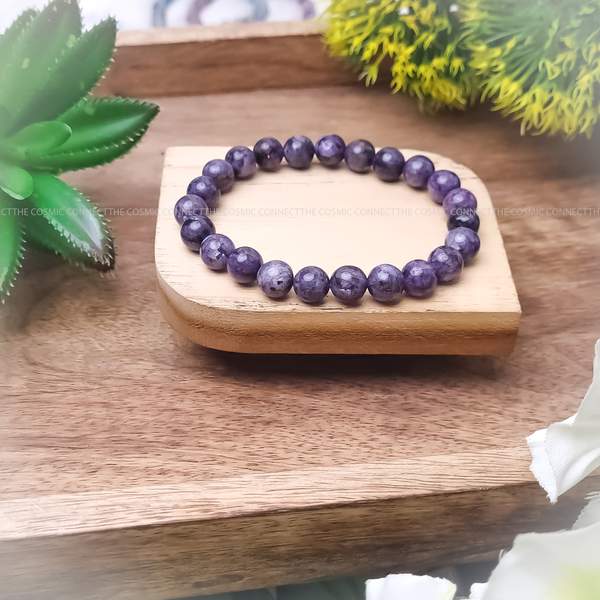 Natural Sugilite Crystal Bracelet for Emotional Healing & Stress Relief 5