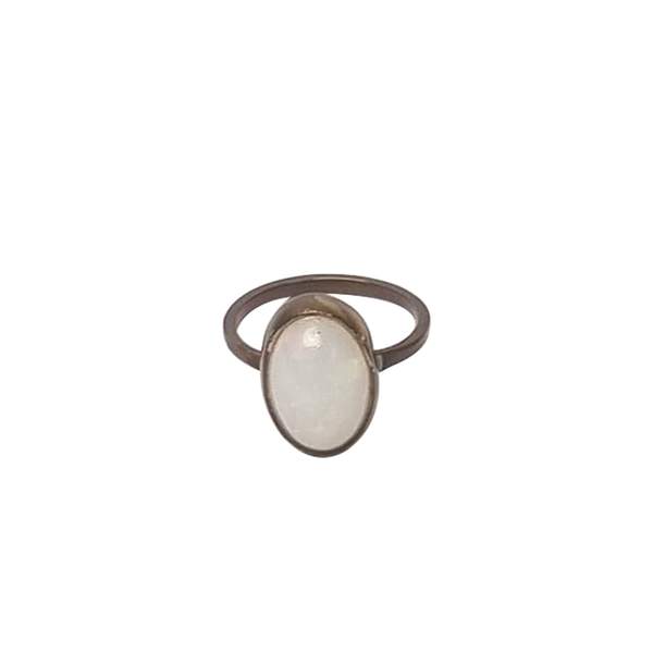 Opal Punch Dhatu Ring for Luck, & Emotional Healing