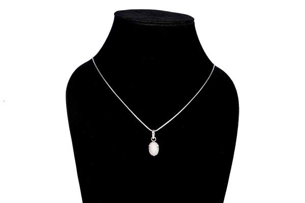 Opal Silver Pendant for Emotional Healing & Spiritual Growth 3