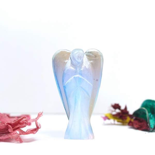 Opalite Crystal Angel Stone of Happiness & Transformation