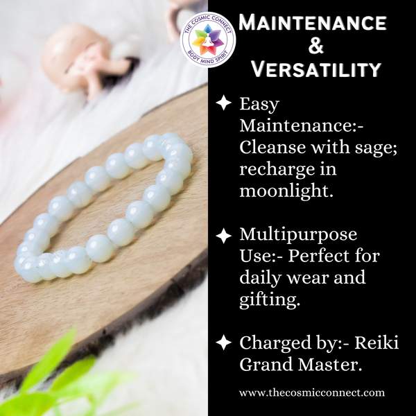 Opalite Healing Bracelet – Emotional Healing, Serenity & Spiritual Clarity 10