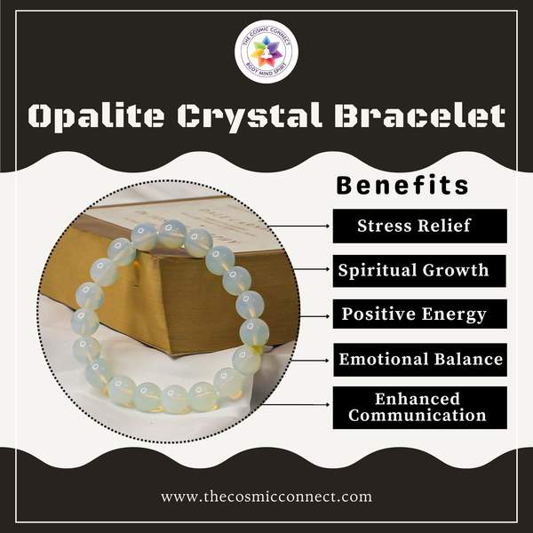 Opalite Healing Bracelet – Emotional Healing, Serenity & Spiritual Clarity 12