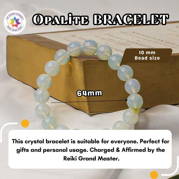 Opalite Healing Bracelet – Emotional Healing, Serenity & Spiritual Clarity 13