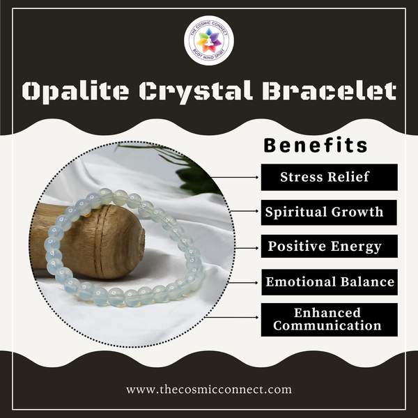Opalite Healing Bracelet – Emotional Healing, Serenity & Spiritual Clarity 3