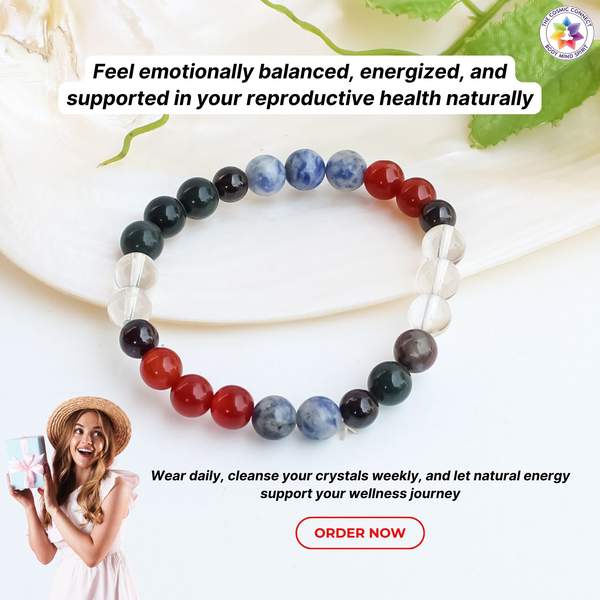 PCOD Therapy Bracelet for Balances Hormones, & Enhances Fertility 9