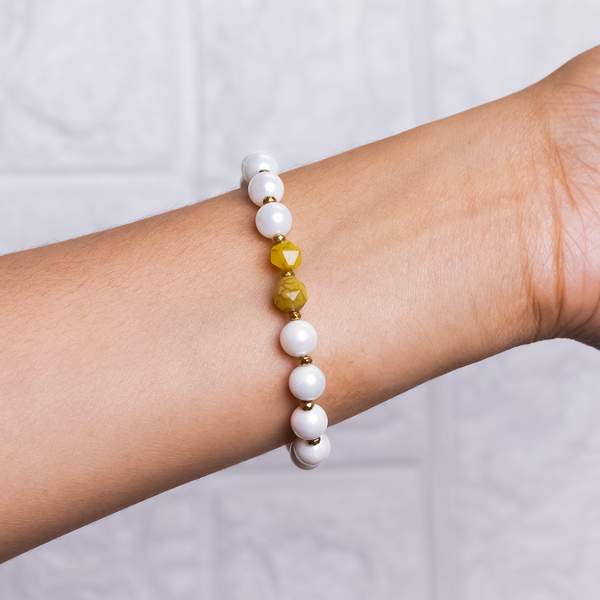 Pearl Healing Bracelet – Purity, Emotional Balance & Spiritual Growth 2